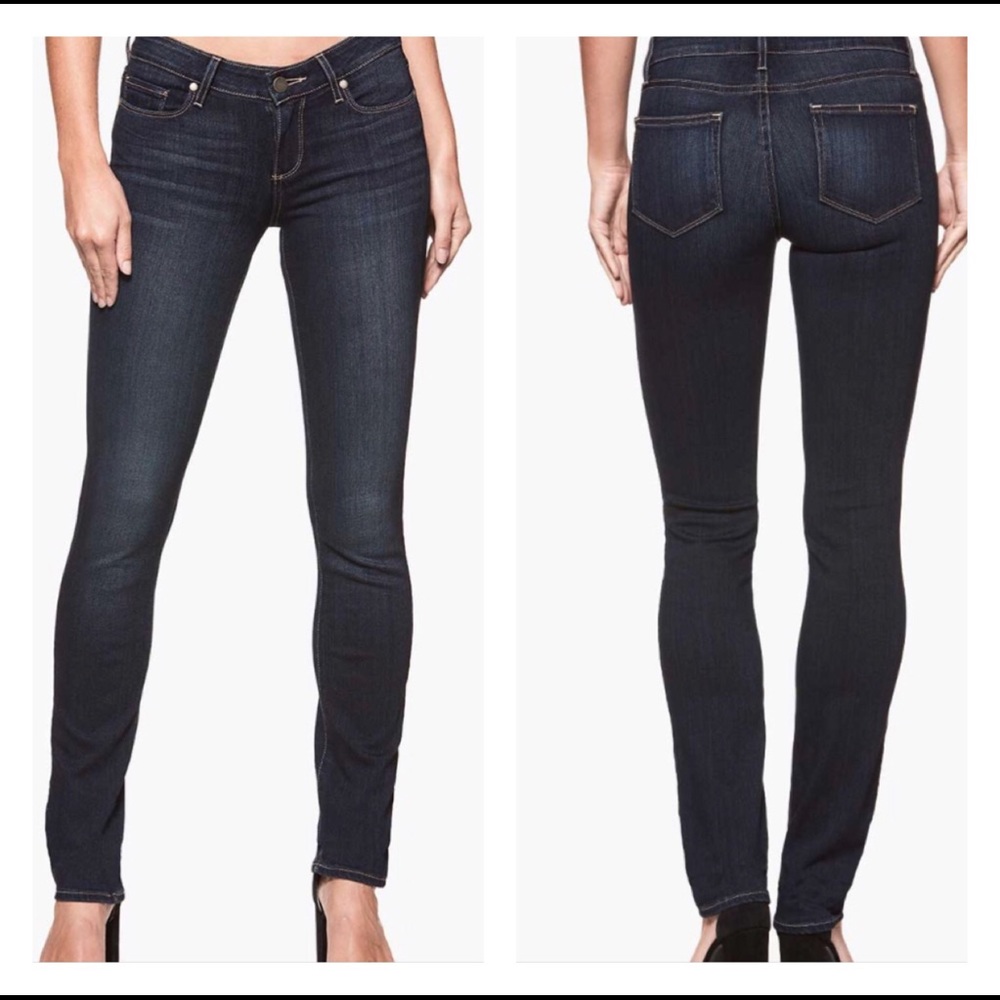 Paige Skyline Skinny Jeans, midrise